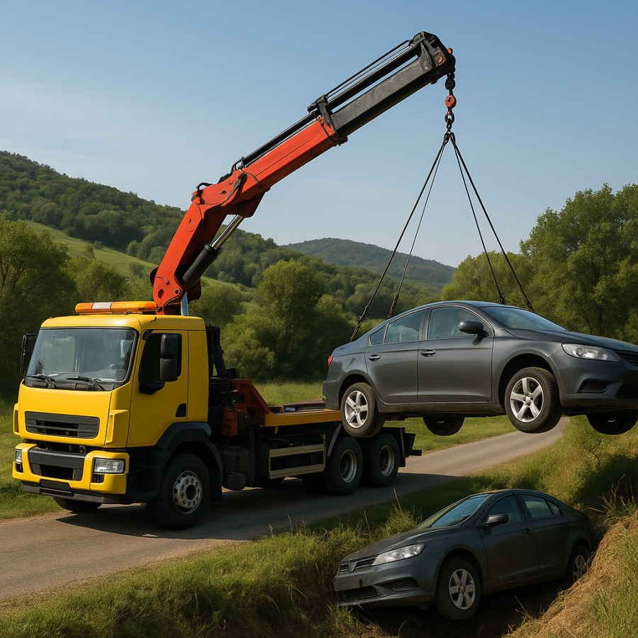 Gülnar’da Araç Kurtarma Hizmeti - Vinç mi, Kurtarıcı mı?